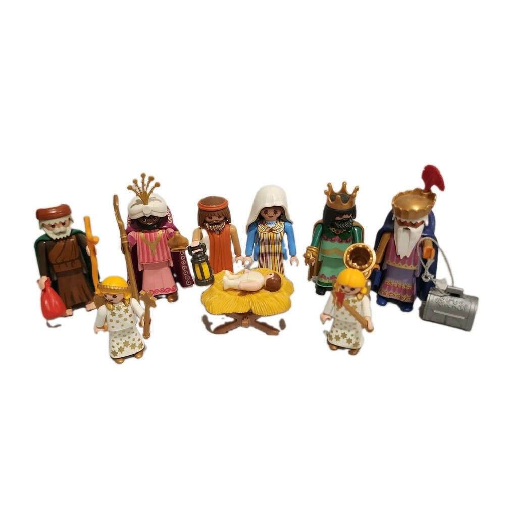 Vintage 90s Playmobil Nativity - Partial Set